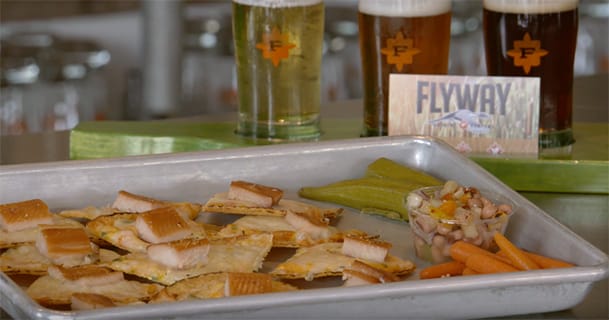 Recipe: Trout Nachos with Flyway Brewery