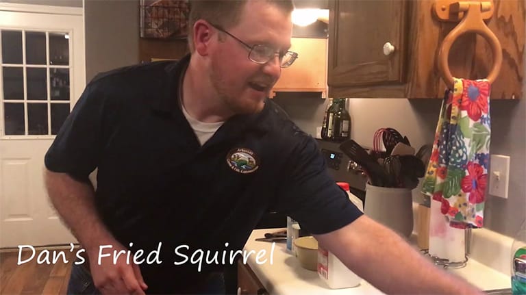 Dan's Fried Squirrel